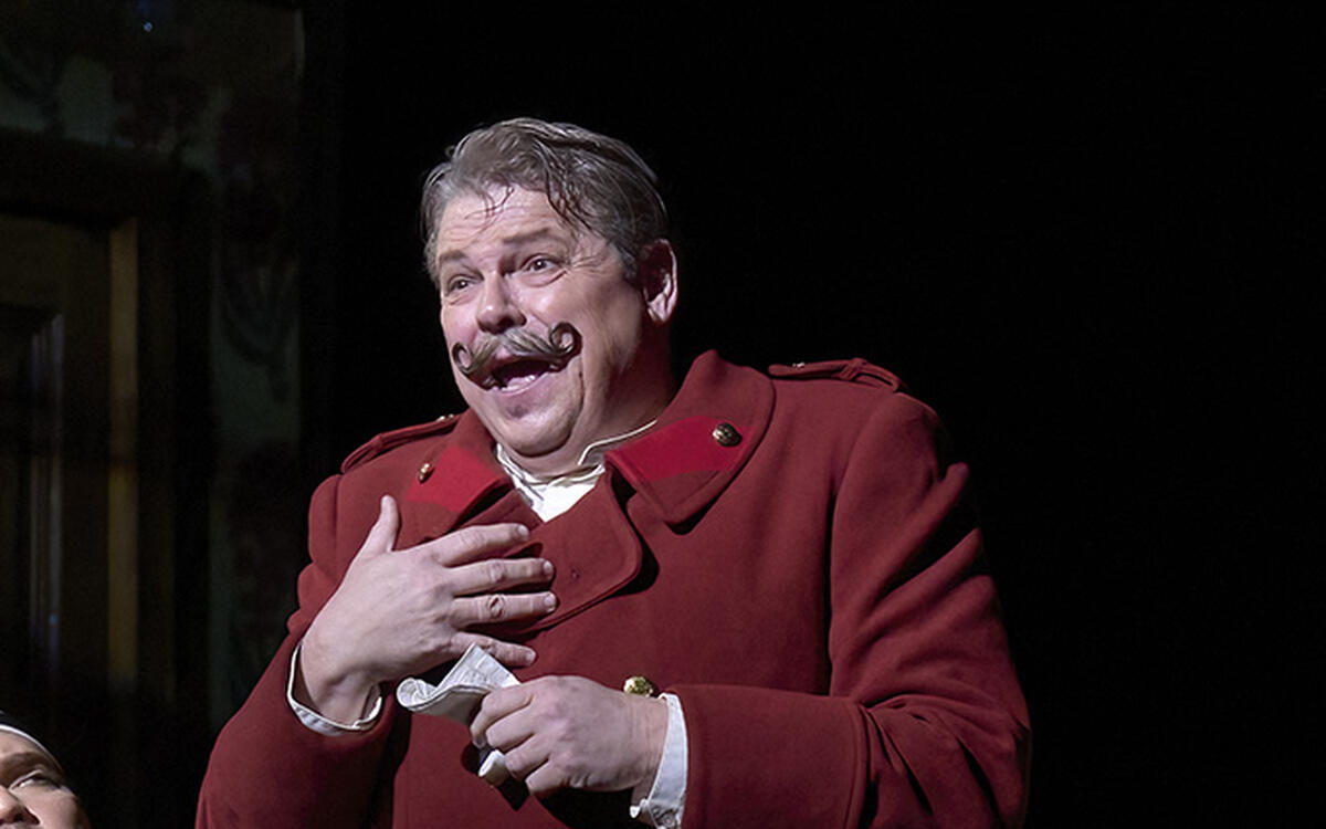 MICHAEL SCHADE role debut as Captain in "Wozzeck"