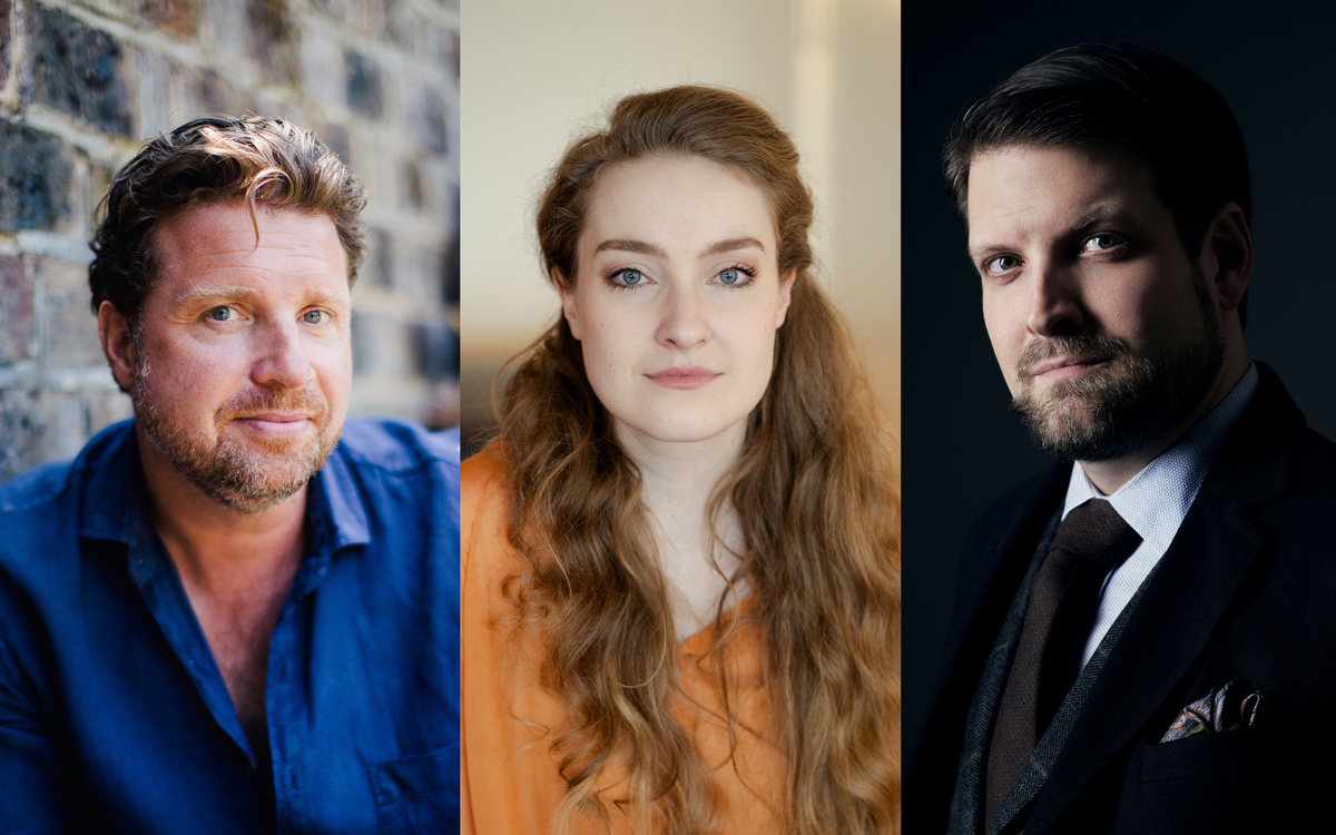 NIKOLA HILLEBRAND, JEREMY OVENDEN und DAVID STEFFENS in Madrid